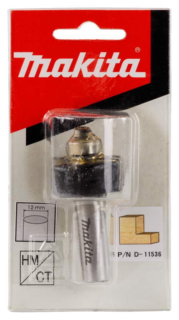 Фреза с подшипником 31.8х12.7х12х32х2Т Makita D-11536