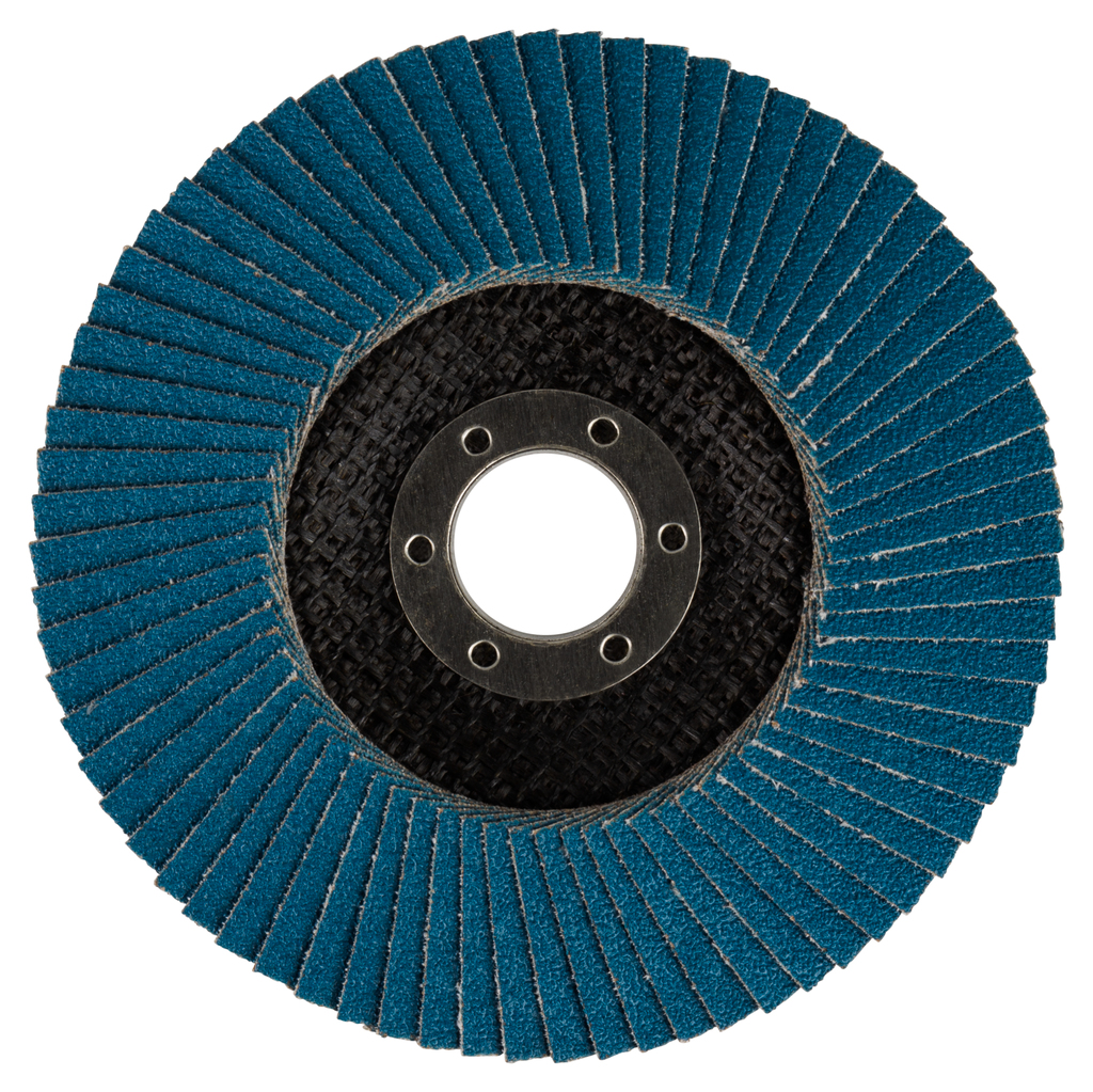 Лепестковый шлифовальный диск Z60, 125 мм, стекловолокно, угловой Makita D-27492