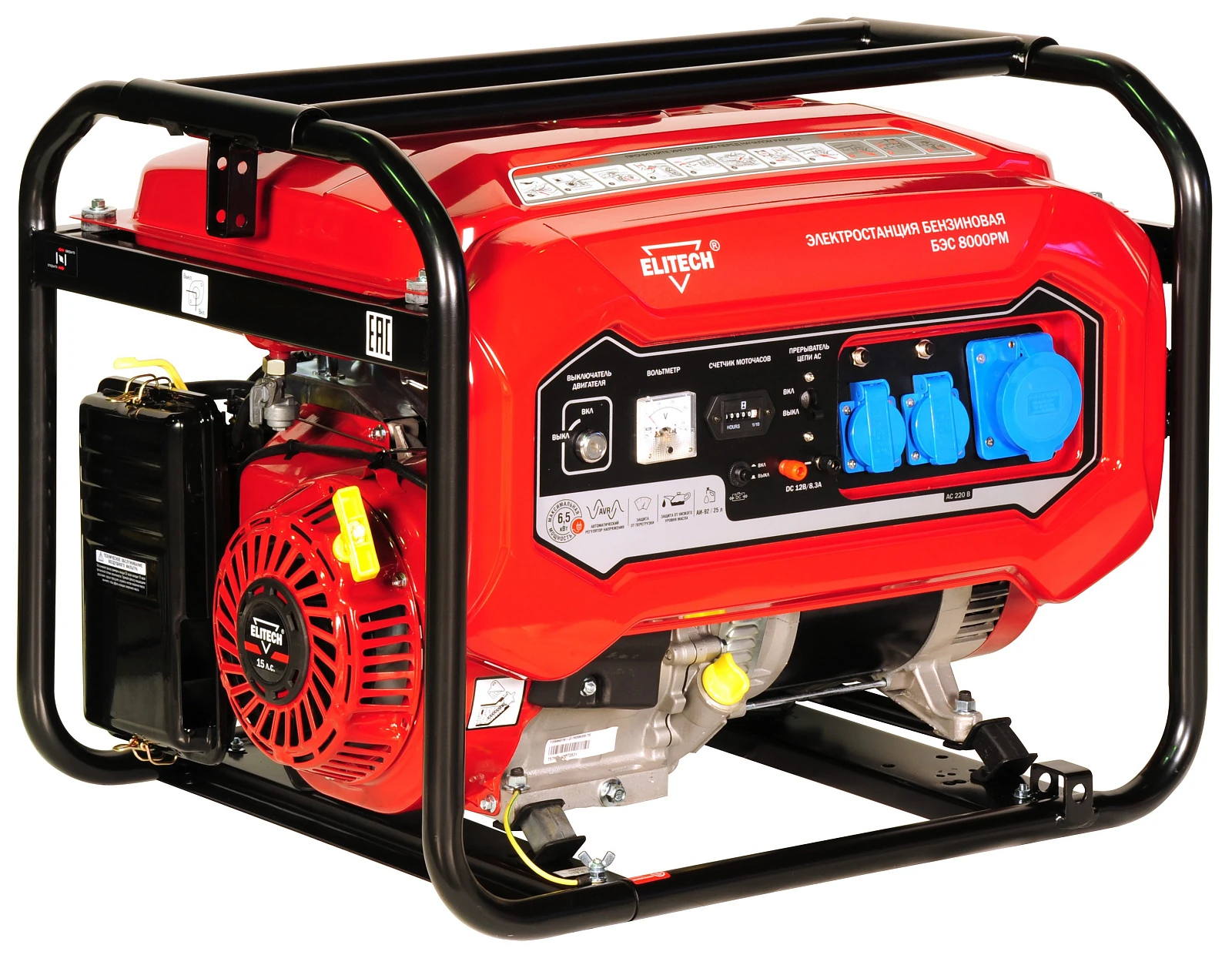ELITECH БЭС 8000РМ (Генератор бензиновый) 181322
