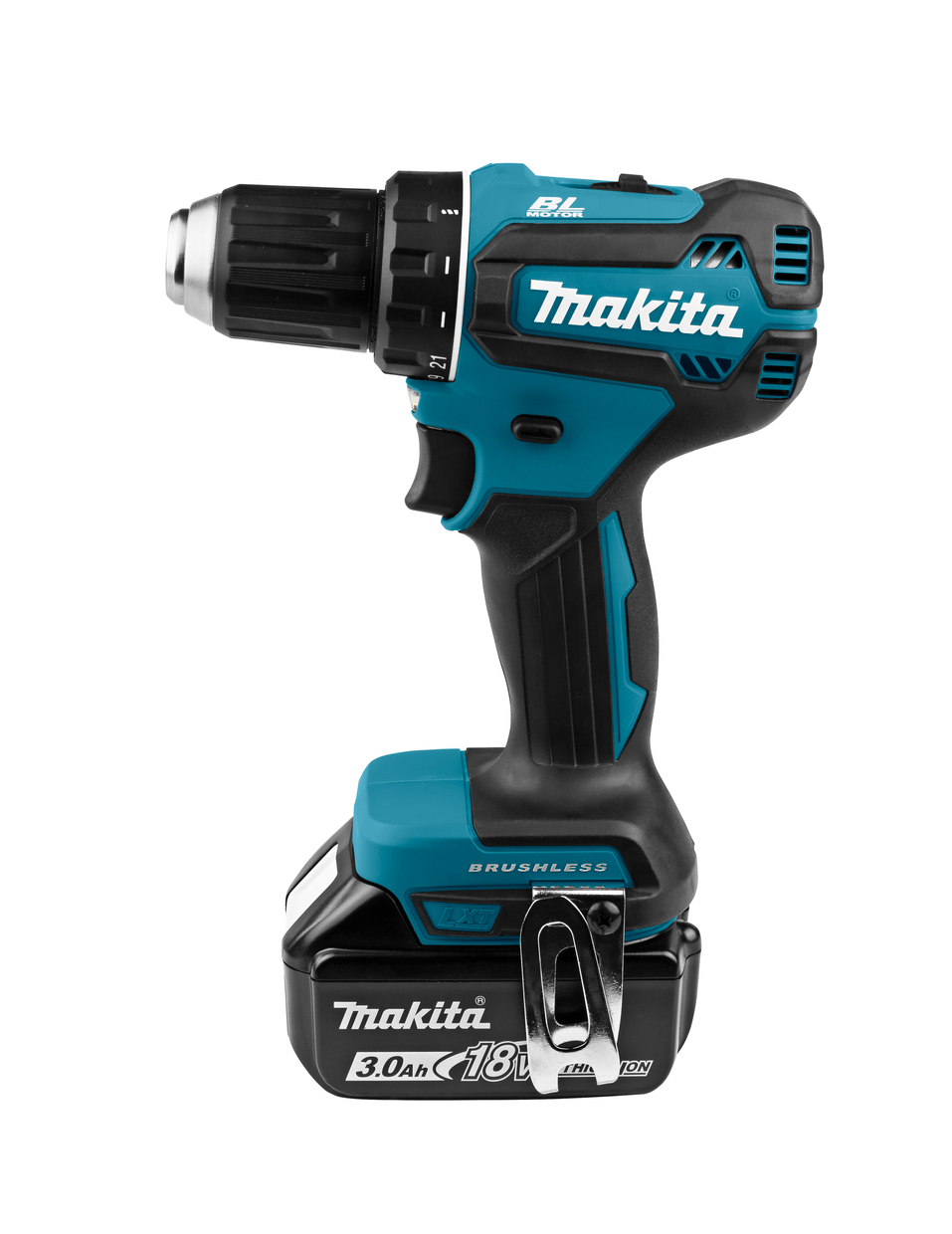 Аккумуляторная дрель-шуруповерт LXT 18 В Makita DDF485RFE