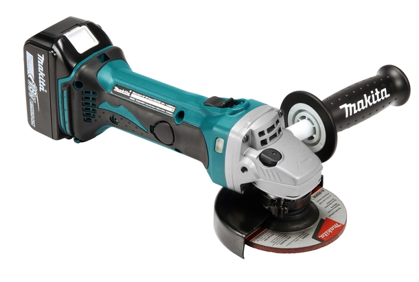 Аккумуляторная угловая шлифовальная машина Makita DGA452RFE