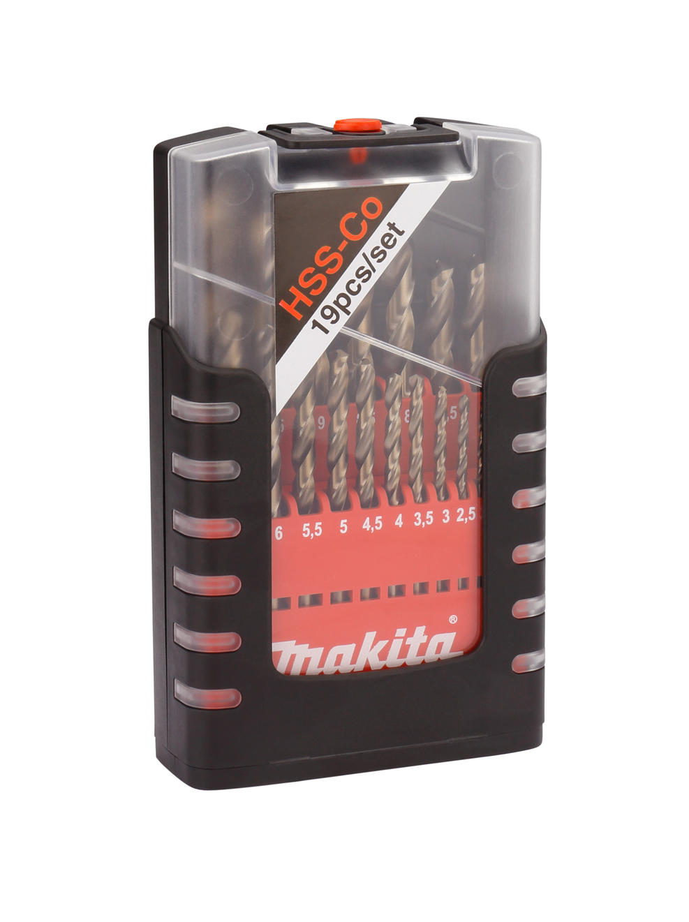 Набор сверл по металлу HSS-Co 19 шт Makita D-50463