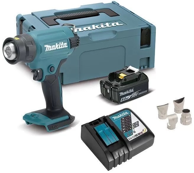 Аккумуляторный фен LXT 18 В Makita DHG180RT1J Аккумуляторный фен LXT 18 В Makita DHG180RT1J
