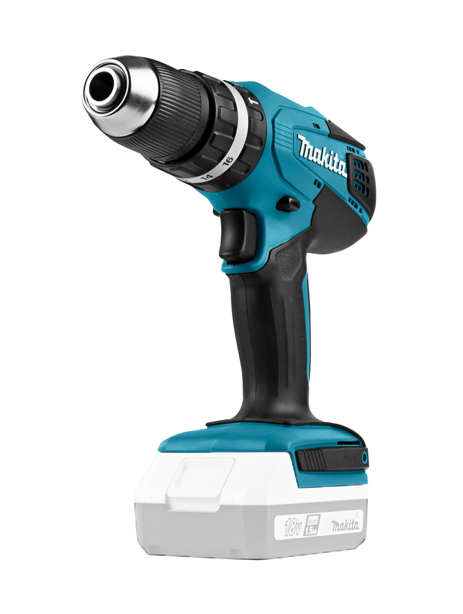 Аккумуляторная ударная дрель-шуруповерт G-Series 18 В Makita HP457DZ