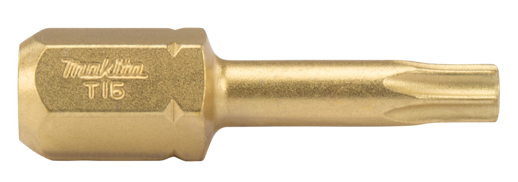 Биты Impact Gold T15, 25 мм, C-form, 2 шт Makita B-28400