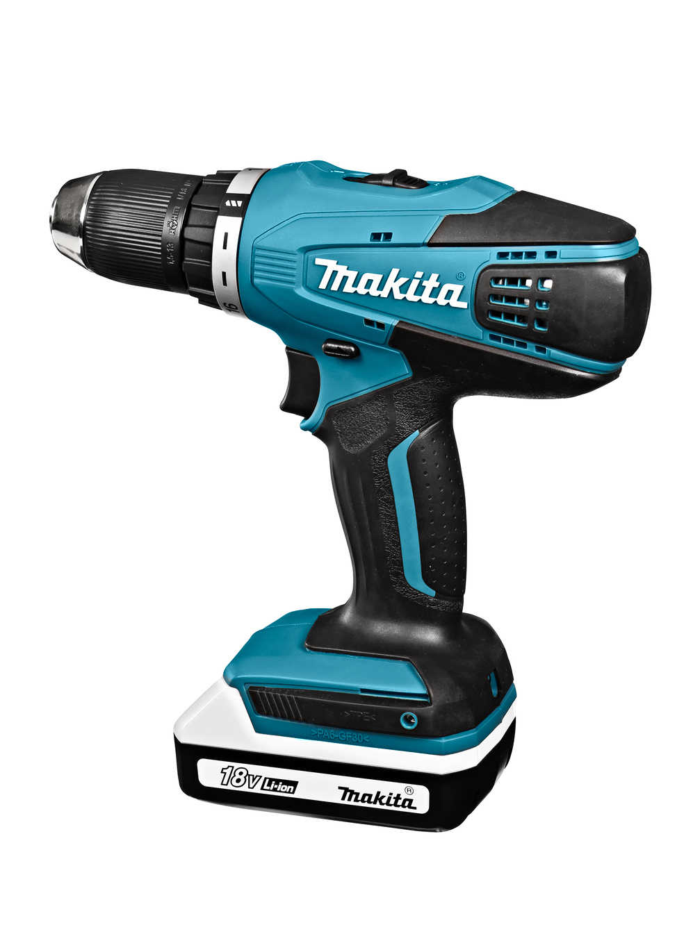 Аккумуляторная дрель-шуруповерт G-Series 18 В Makita DF457DWE