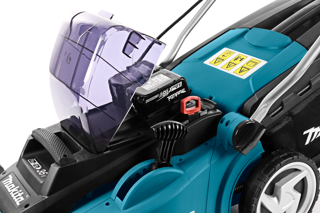 Аккумуляторная газонокосилка Makita DLM380PM2