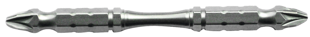 Бита Phillips двусторонняя Silver Torsion PH2, 85 мм, E-form 3 шт Makita B-12326 Бита Phillips двусторонняя Silver Torsion PH2, 85 мм, E-form 3 шт Makita B-12326