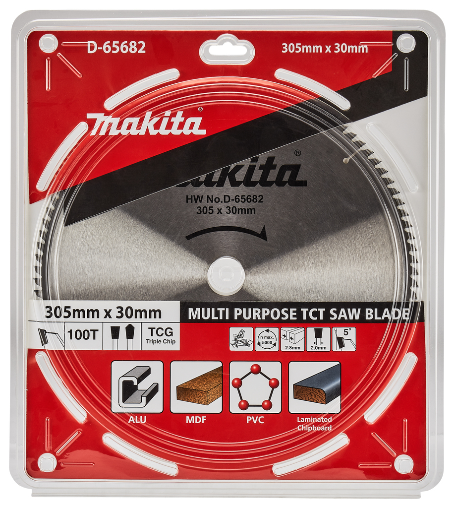 Пильный диск универсальный STANDART 305X30X2.8X100T Makita D-65682