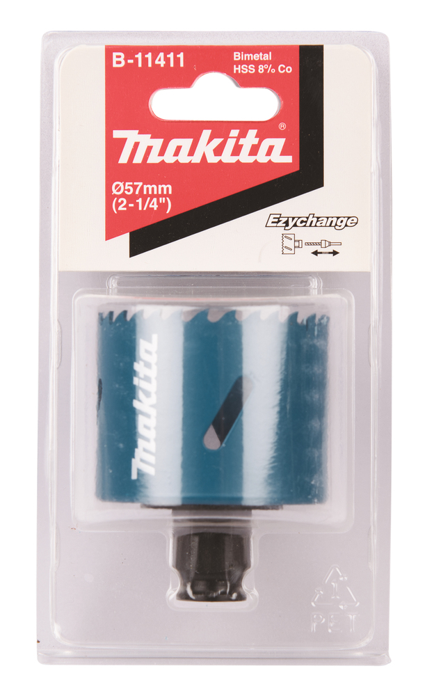 Коронка BiM 57мм Ezychange Makita B-11411
