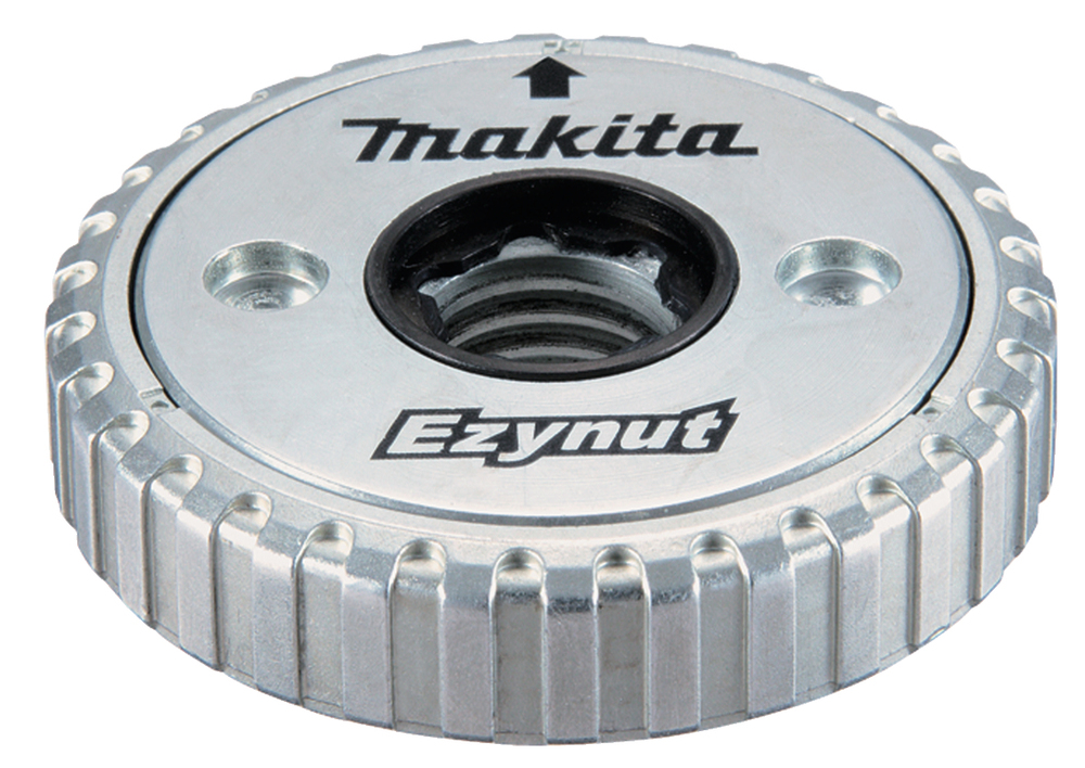 Гайка быстрозажимная бесключевая Ezynut для УШМ 115-230 мм Makita 195354-9 Гайка быстрозажимная бесключевая Ezynut для УШМ 115-230 мм Makita 195354-9