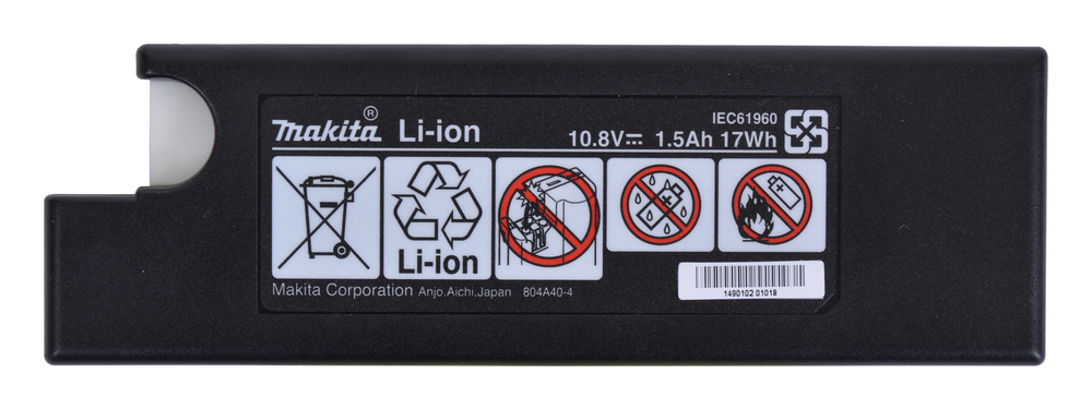 Аккумулятор для CL104; CL111 Li-Ion 10.8 В 1.5 Ач Makita 632C23-4 Аккумулятор для CL104; CL111 Li-Ion 10.8 В 1.5 Ач Makita 632C23-4