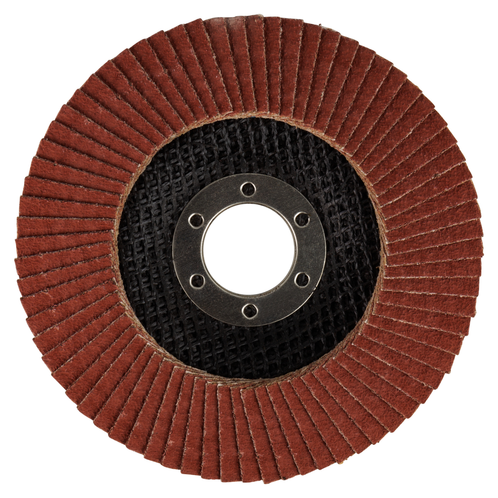 Лепестковый шлифовальный диск С80, 115 мм, стекловолокно, угловой Makita D-28313