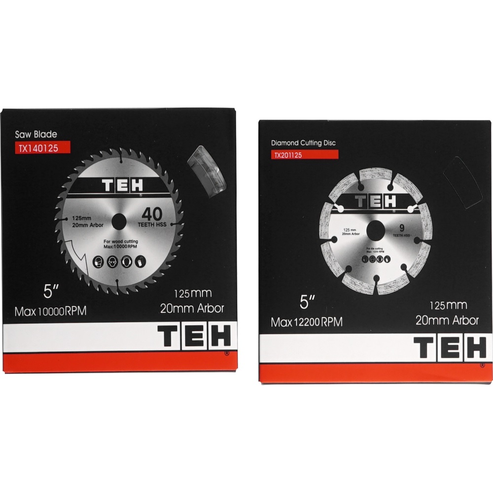 Пила дисковая алмазная 125мм TEH TC12513