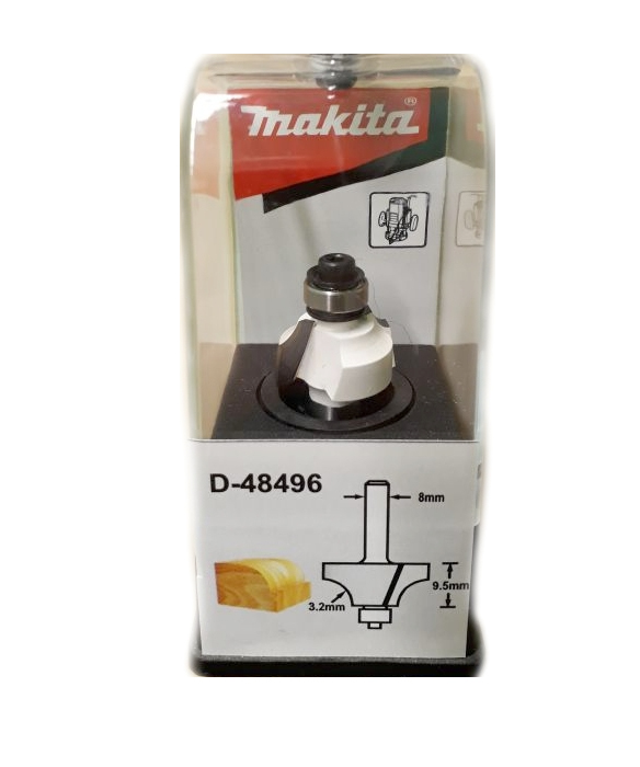 Фреза кромочная 19х8 мм Makita D-48496 Фреза кромочная 19х8 мм Makita D-48496