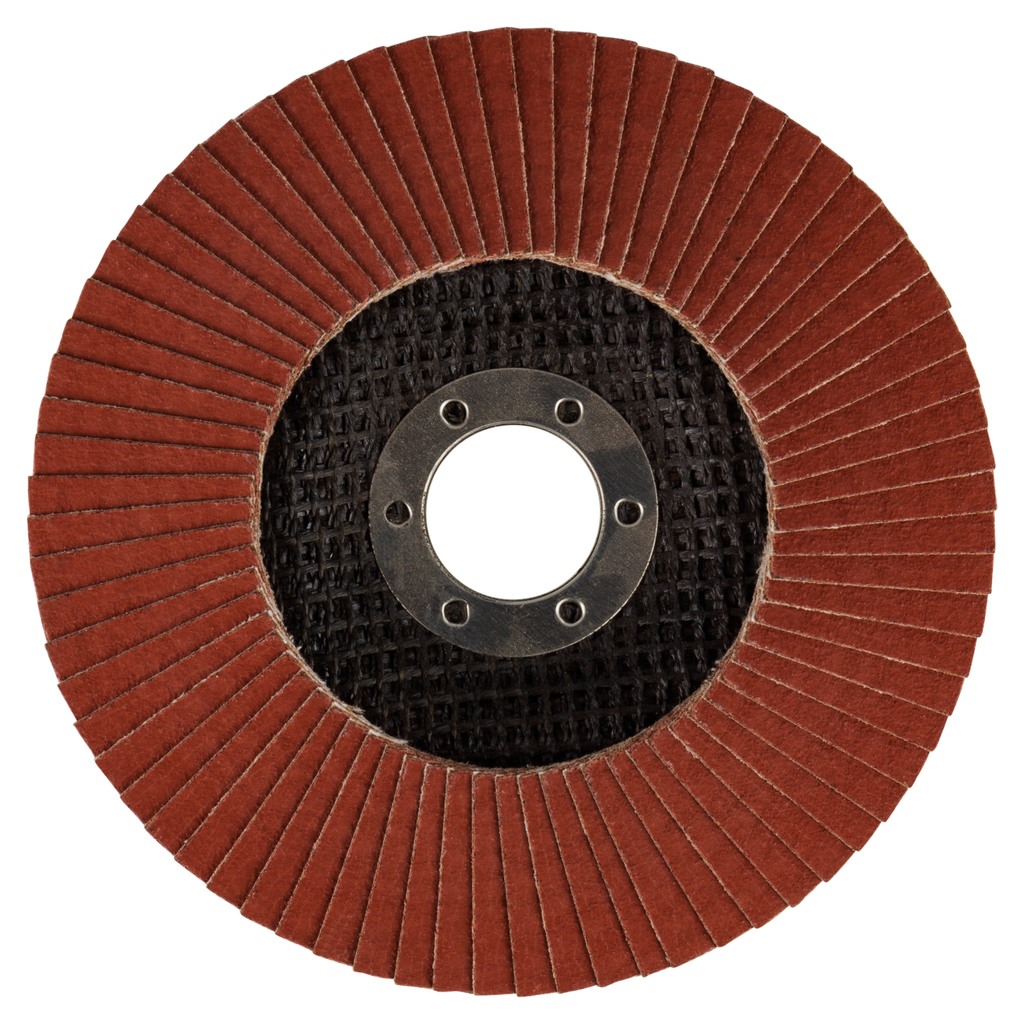 Лепестковый шлифовальный диск С120, 125 мм, стекловолокно, угловой Makita D-28363