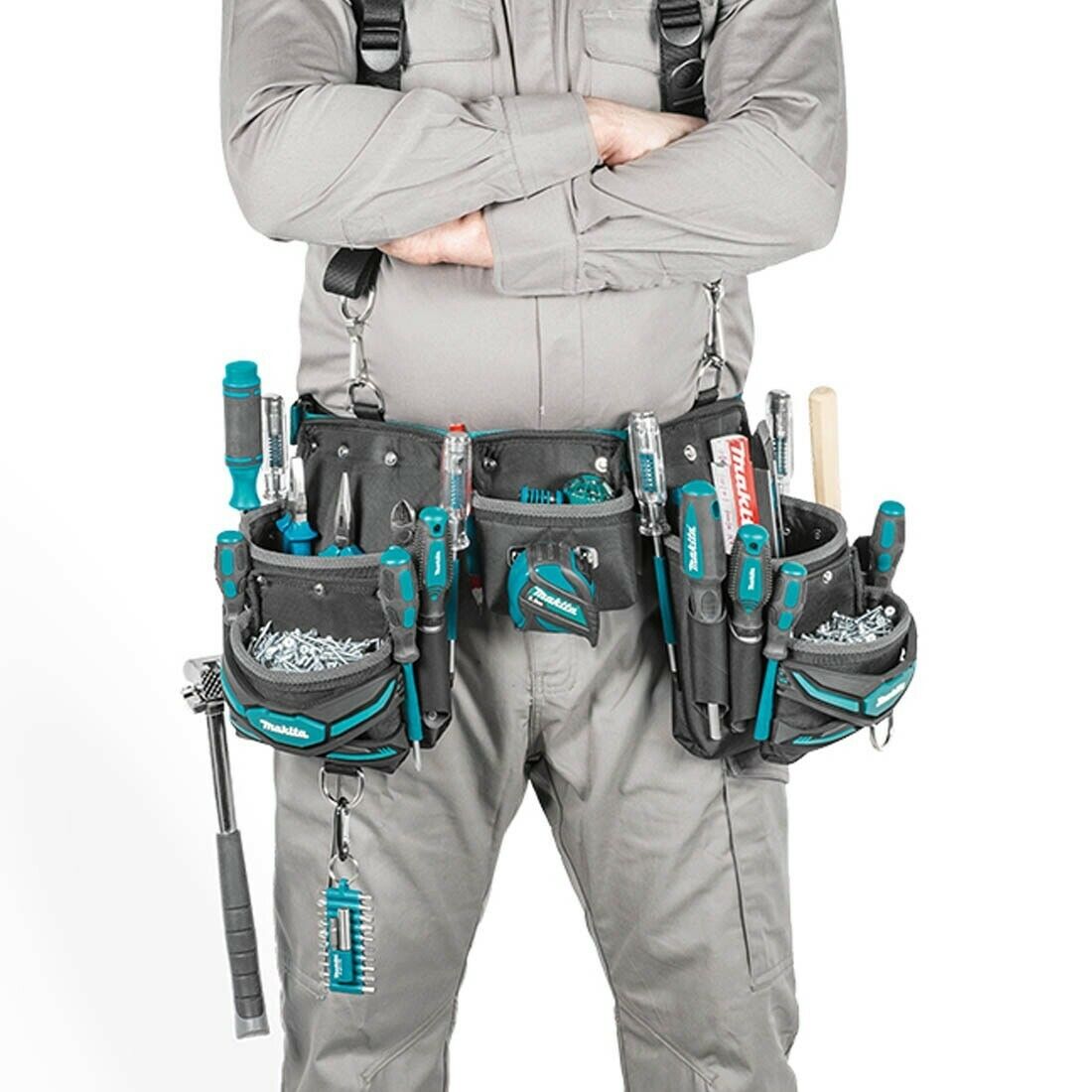 Сумка на ремне с тремя отделениями Makita P-71772