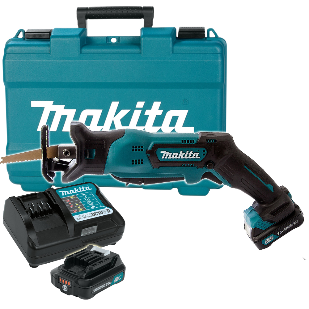 Аккумуляторная сабельная пила CXT 12 В Makita JR105DWAE