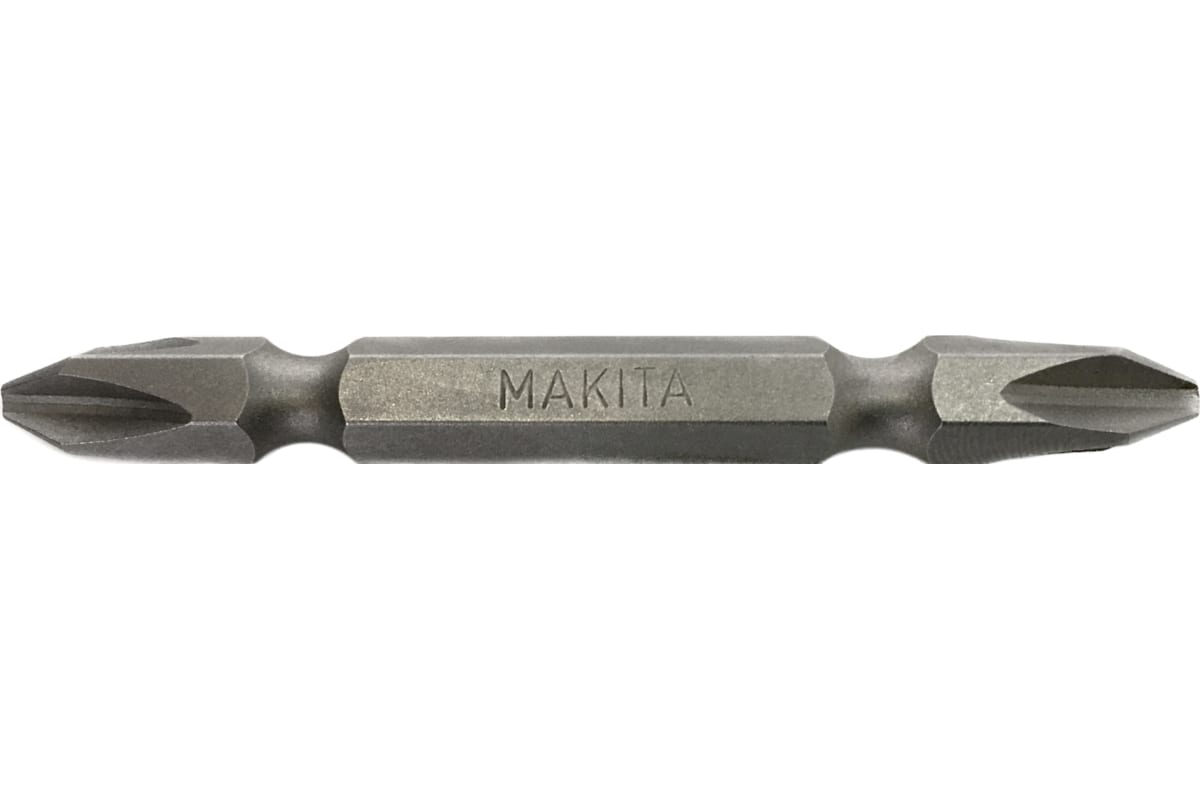 Бита двусторонняя PH2, 65 мм, E-form (NZ), 100 шт, банка Makita D-31631 Бита двусторонняя PH2, 65 мм, E-form (NZ), 100 шт, банка Makita D-31631