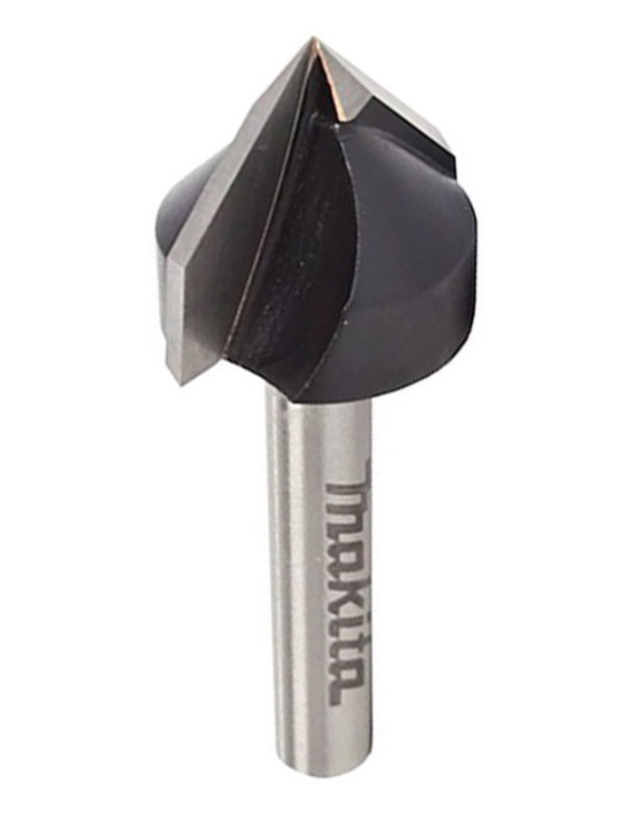 Фреза для V-образных пазов 20х15х6х32х2Т Makita D-09385 Фреза для V-образных пазов 20х15х6х32х2Т Makita D-09385