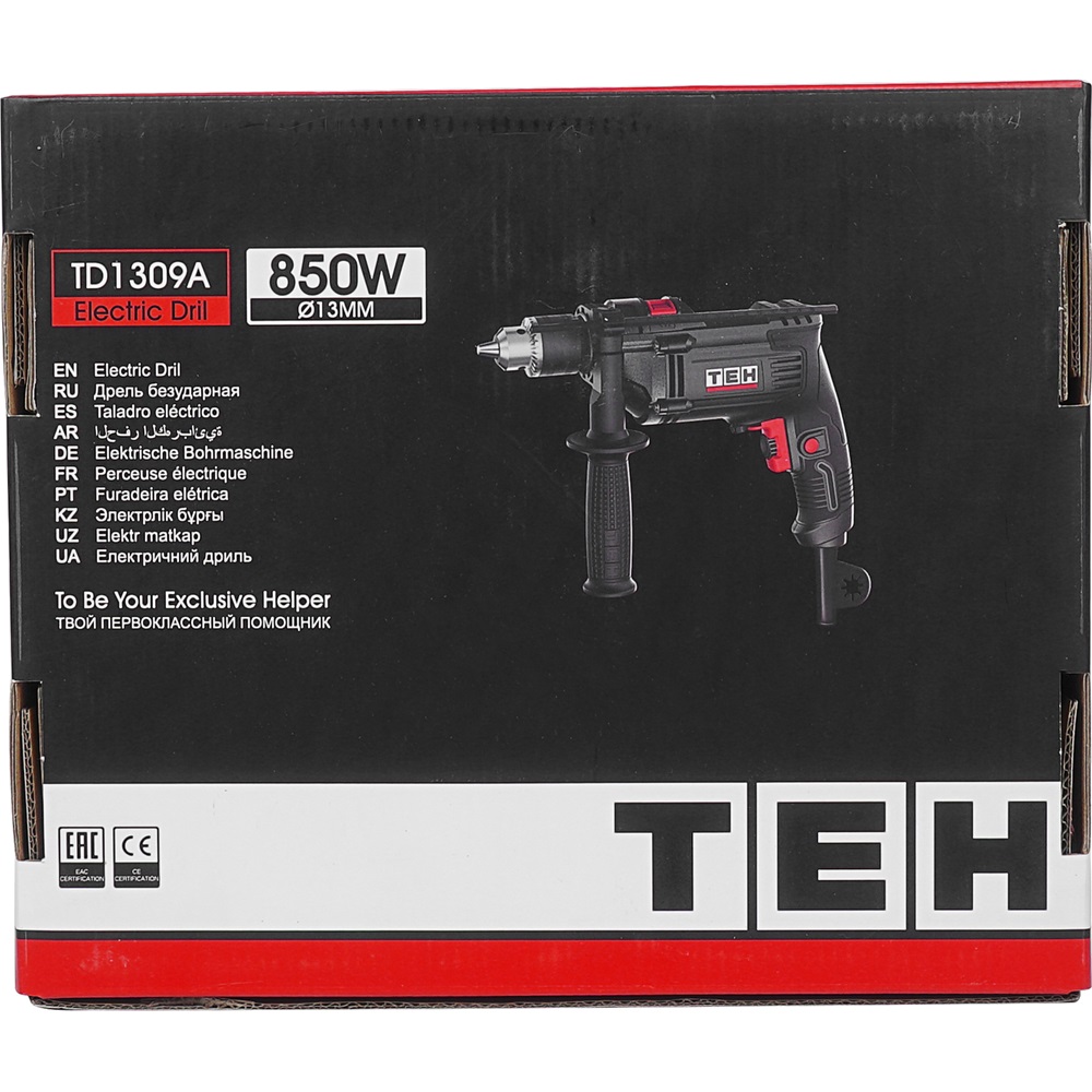 Дрель ударная TEH TD1309A