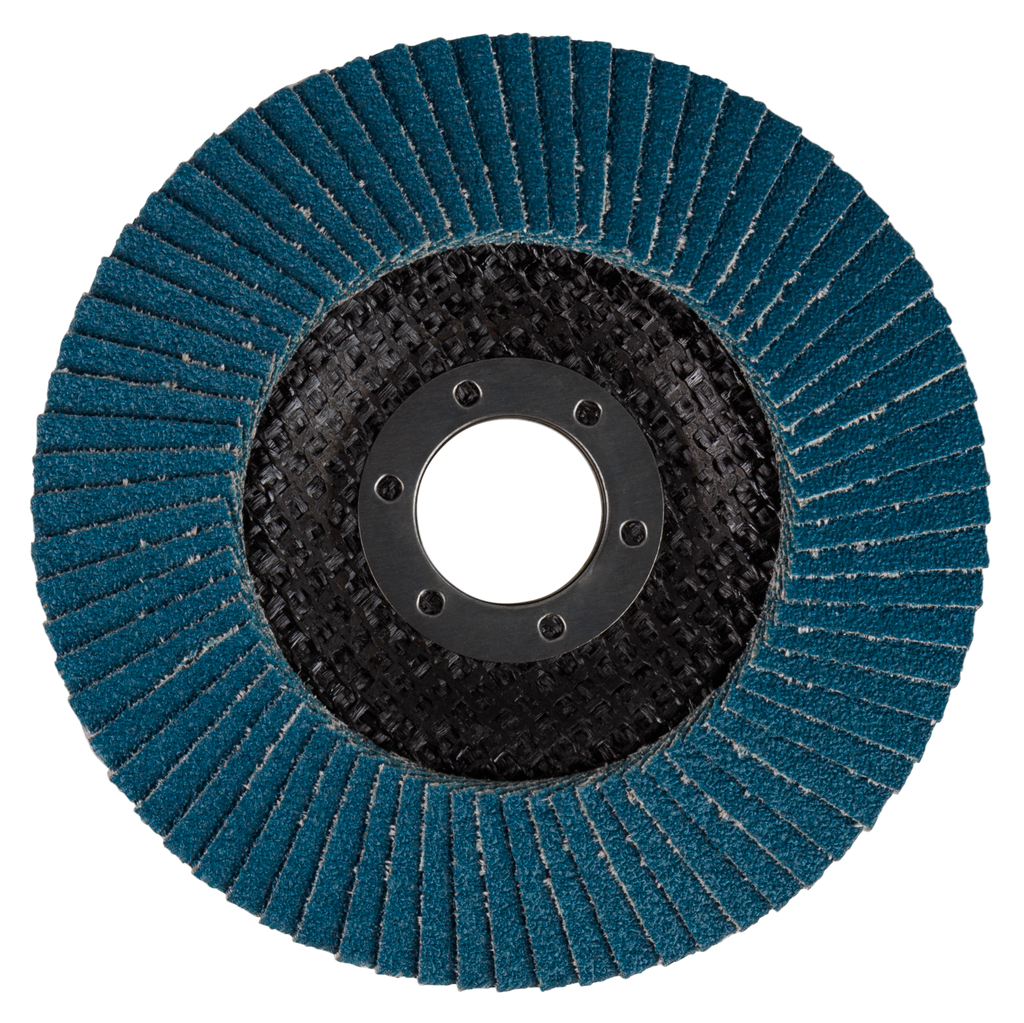 Лепестковый шлифовальный диск Z60, 115 мм, стекловолокно, угловой Makita D-27442