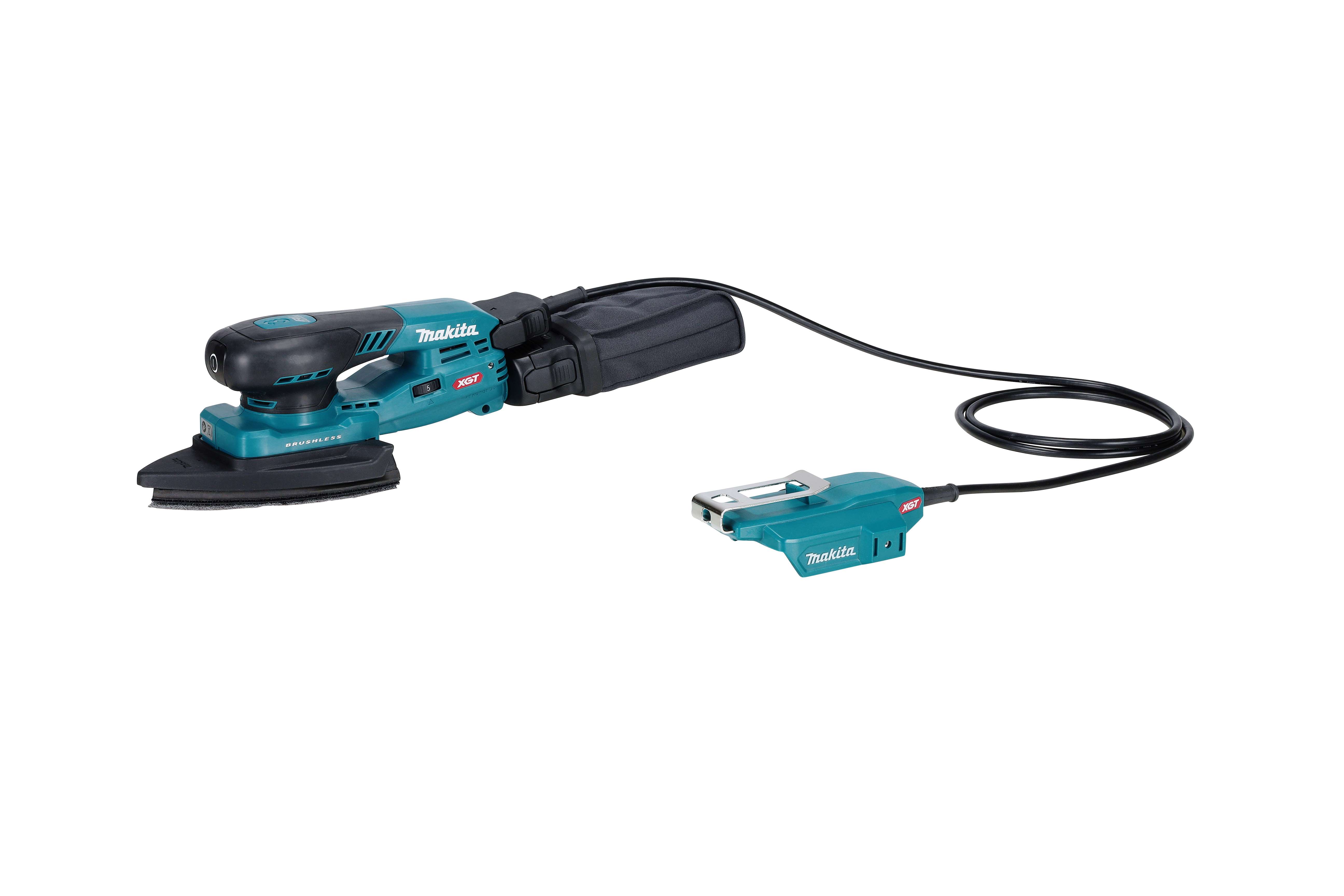 Машина шлифовальная вибрационная с треугольной подошвой 100х150мм и выносным аккумулятором XGT 40В BL XPT AWS — BO006CGZ