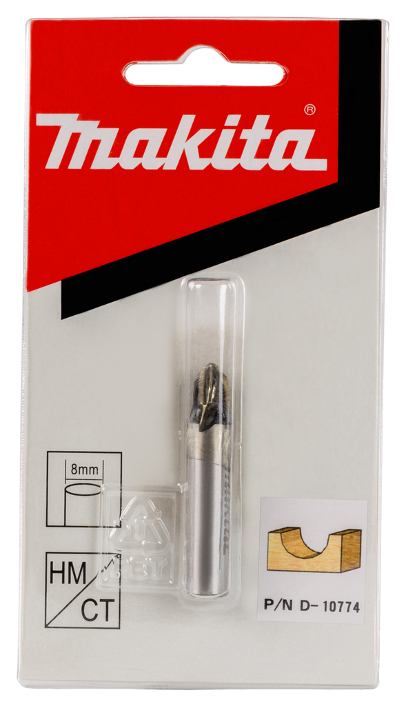 Фреза галтельная 6х6х8х32х2Т Makita D-10774 Фреза галтельная 6х6х8х32х2Т Makita D-10774