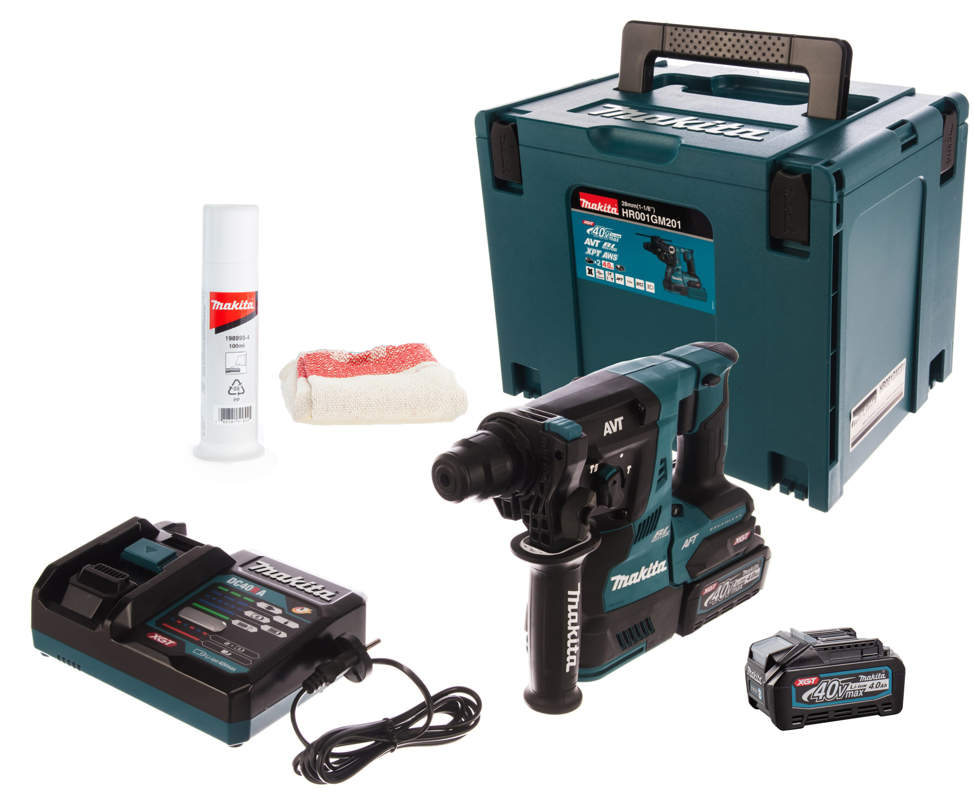 Перфоратор makita xgt. Makita hr001gm201.