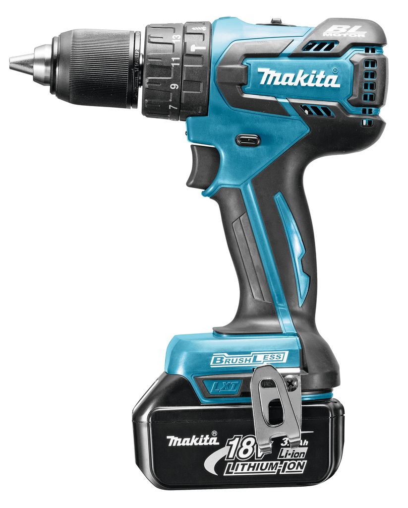 Аккумуляторная ударная дрель-шуруповерт LXT 18 В Makita DHP459SYE