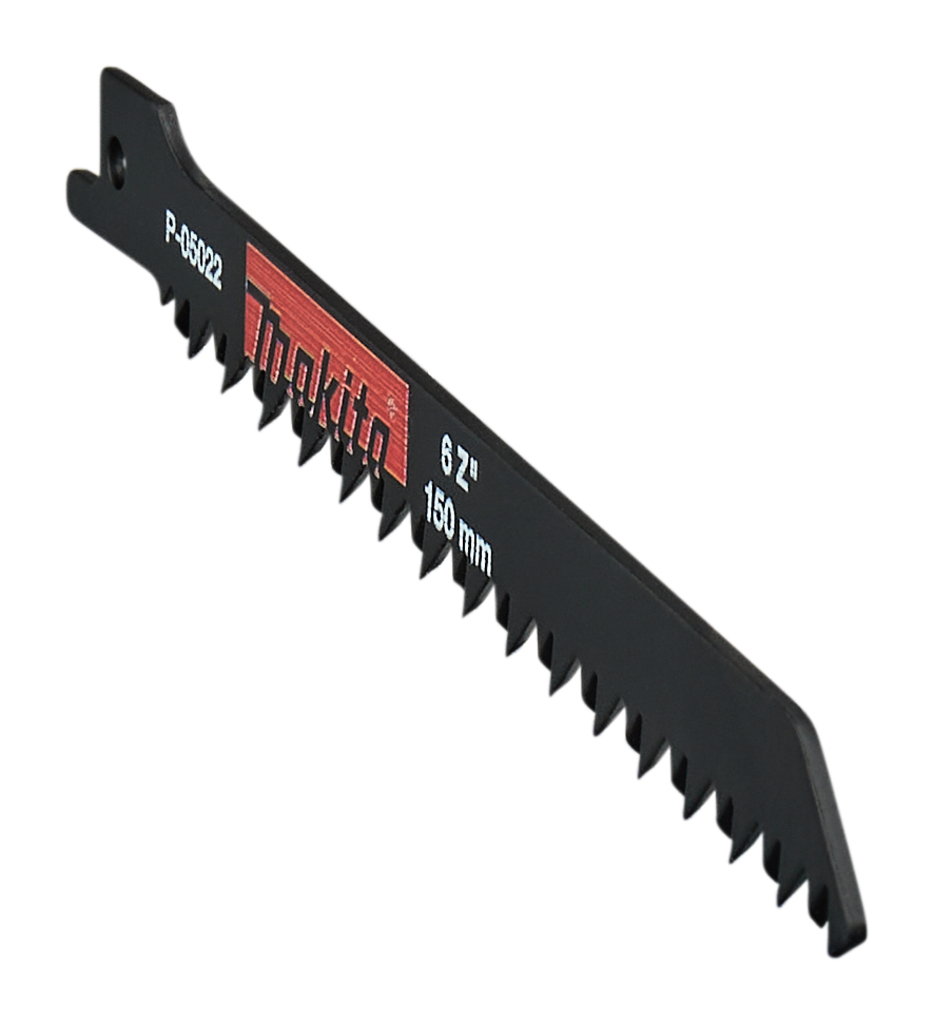 Сабельная пилка для дерева 150x1,25x6TPI, 5 шт Makita P-05022