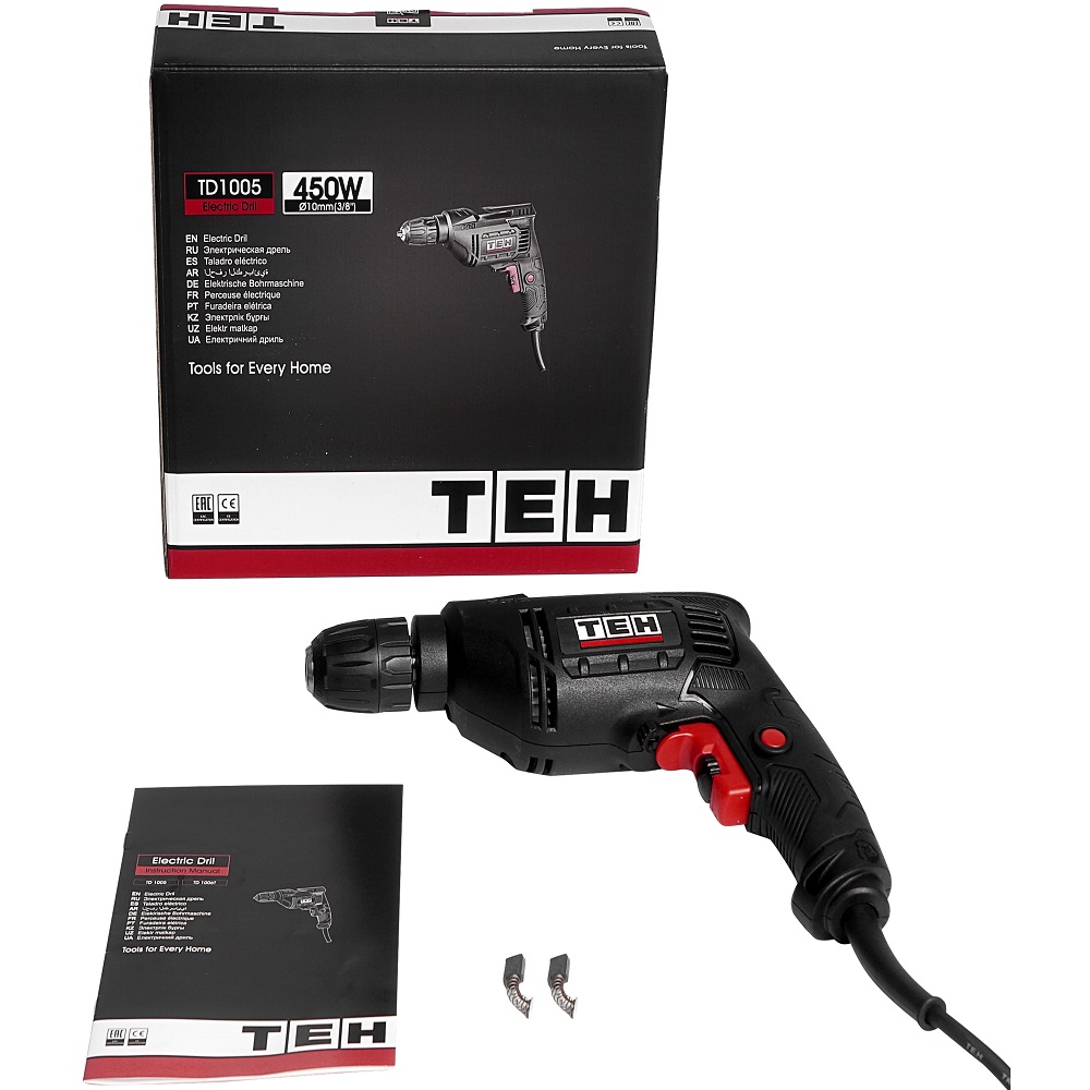 Дрель безударная TEH TD1005