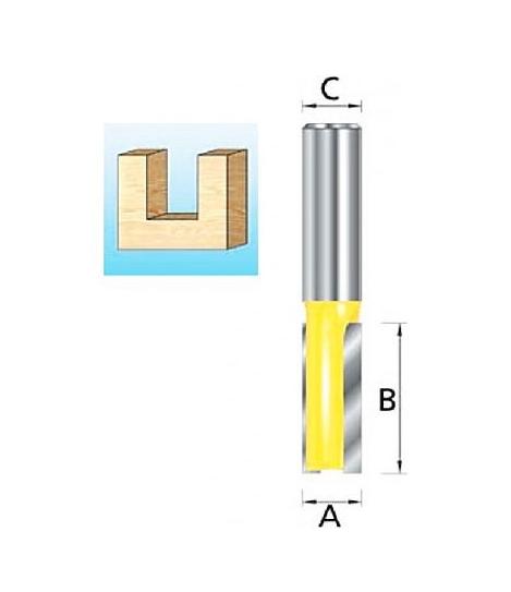 Фреза пазовая 14x30x12x38x2T Makita D-10207