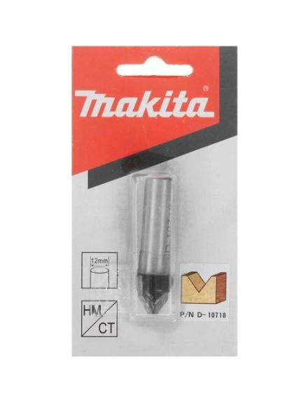 Фреза для V-образных пазов 15,9х12,7х12х38х2Т Makita D-10718