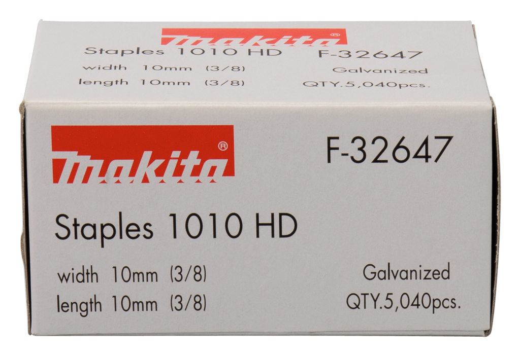 Скобы 10х10 мм, 5040 шт Makita F-32647