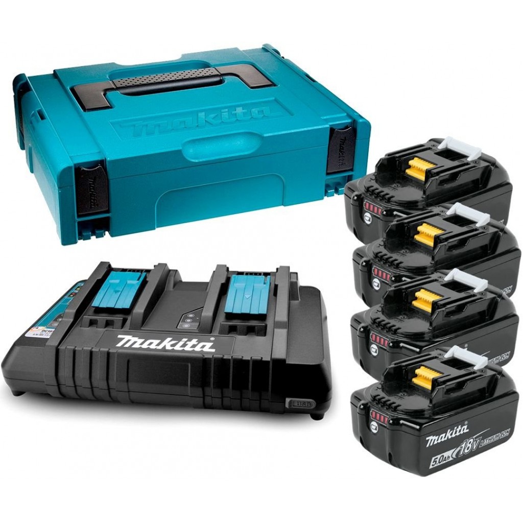 Набор PSK LXT DC18RD + BL1850B - 4 шт Makita MKP1RT182 (198312-4) Набор PSK LXT DC18RD + BL1850B - 4 шт Makita MKP1RT182 (198312-4)