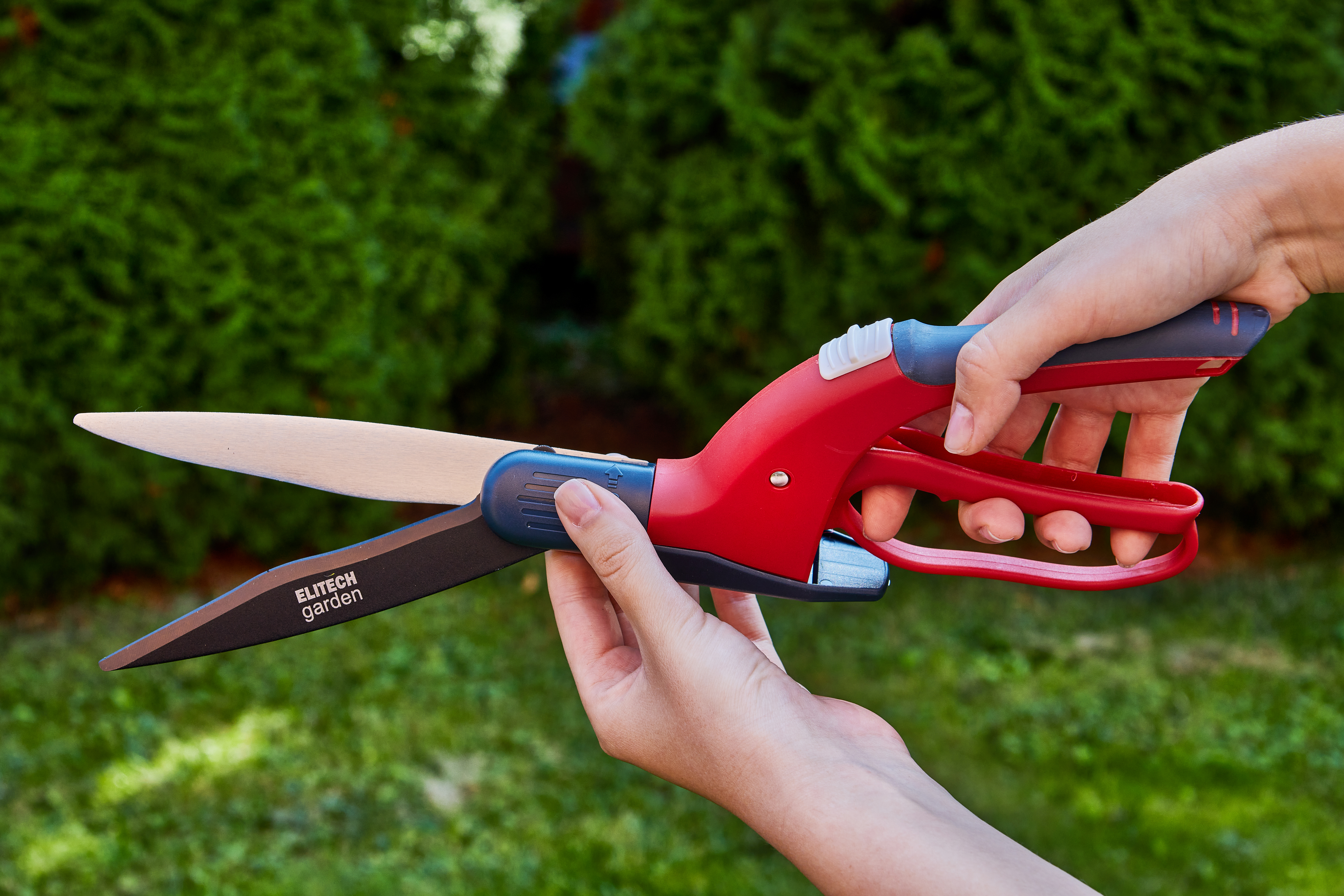 Ножницы   д/газона с поворотным лезвием — 206415