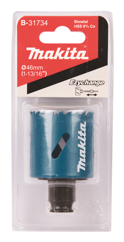 Коронка BiM 46мм Ezychange Makita B-31734