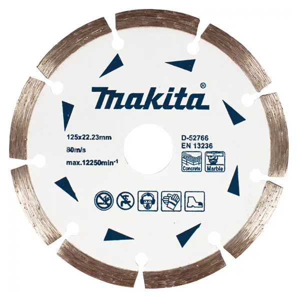 Алмазный диск сегментированный по бетону/мрамору "Эконом" 230х22,23x7 мм Makita D-52788 Алмазный диск сегментированный по бетону/мрамору "Эконом" 230х22,23x7 мм Makita D-52788