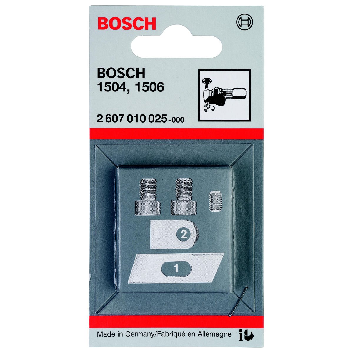 Комлект ножей для ножниц по металлу Bosch 2607010025