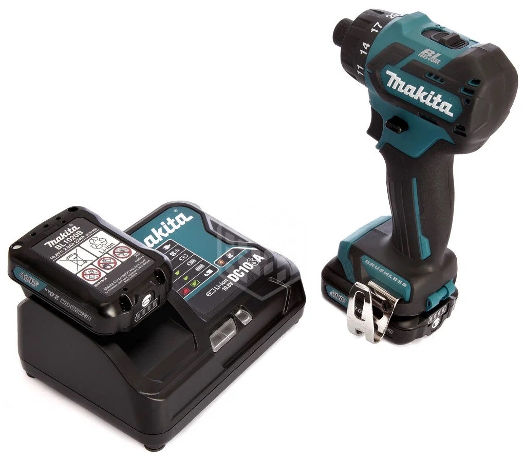 Аккумуляторная дрель-шуруповерт CXT 12 В Makita DF032DWAX1