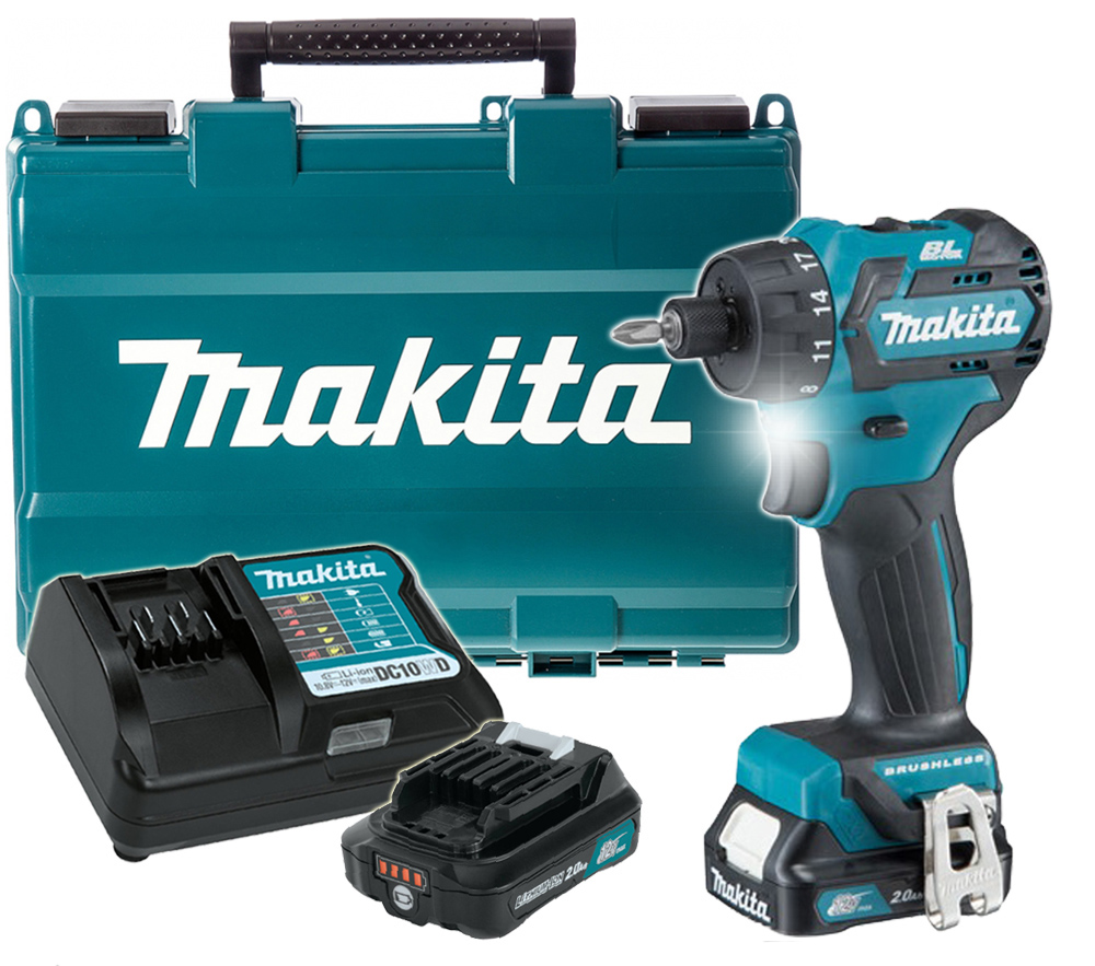 Аккумуляторная дрель-шуруповерт CXT 12 В Makita DF032DWAE