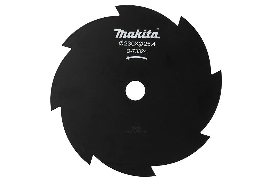Нож для травы, 8 зубьев, d- 230x25,4мм Makita D-73324 Нож для травы, 8 зубьев, d- 230x25,4мм Makita D-73324