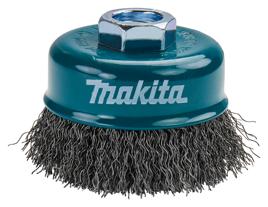 Щетка проволочная чашечная (75 мм, толщина проволоки 0,3 мм, M14х2) Makita D-24094 Щетка проволочная чашечная (75 мм, толщина проволоки 0,3 мм, M14х2) Makita D-24094