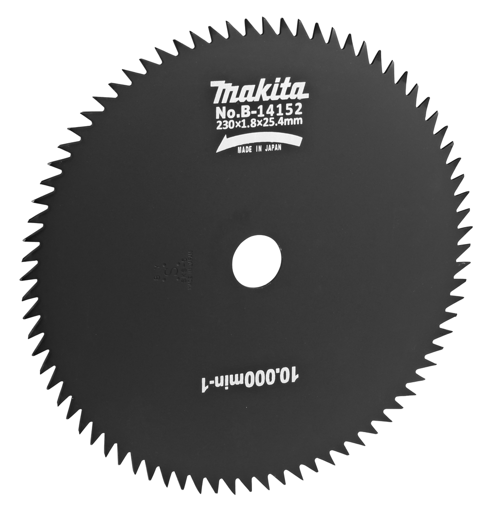Нож для поросли 80 зубьев 230x25.4 мм Makita B-14152