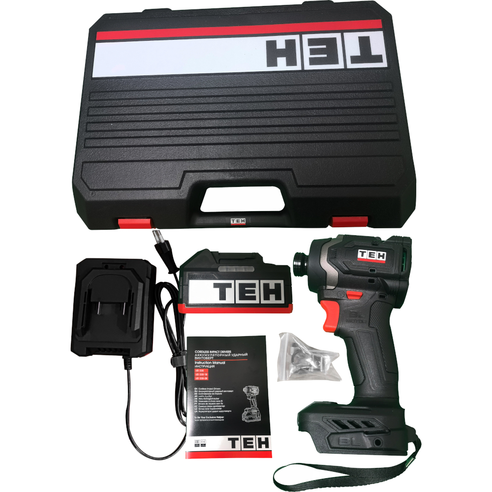 Винтоверт ударный аккумуляторный 20V TEH LID230-1B
