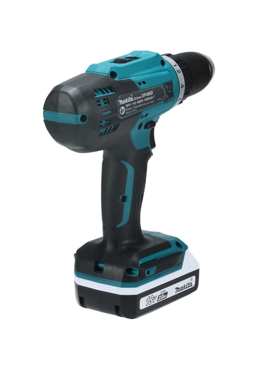 Аккумуляторная дрель-шуруповерт G-Series 18 В Makita DF488DWE