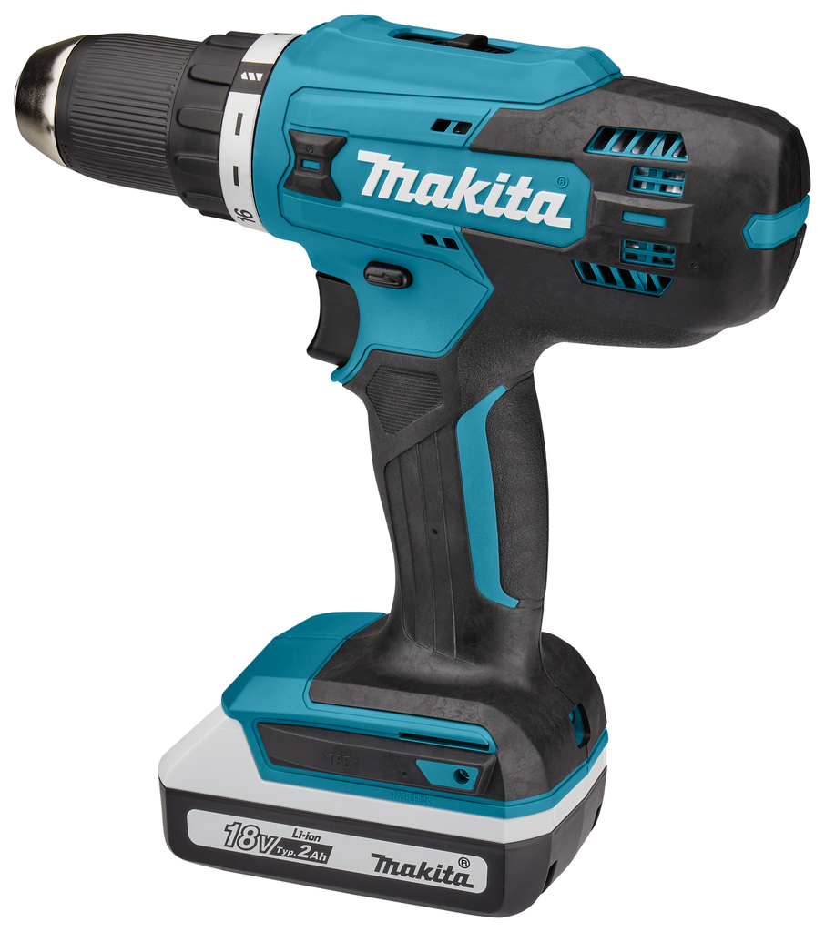 Аккумуляторная дрель-шуруповерт G-Series 18 В Makita DF488DWAE