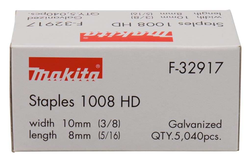 Скобы 10х8 мм, 5040 шт Makita F-32917