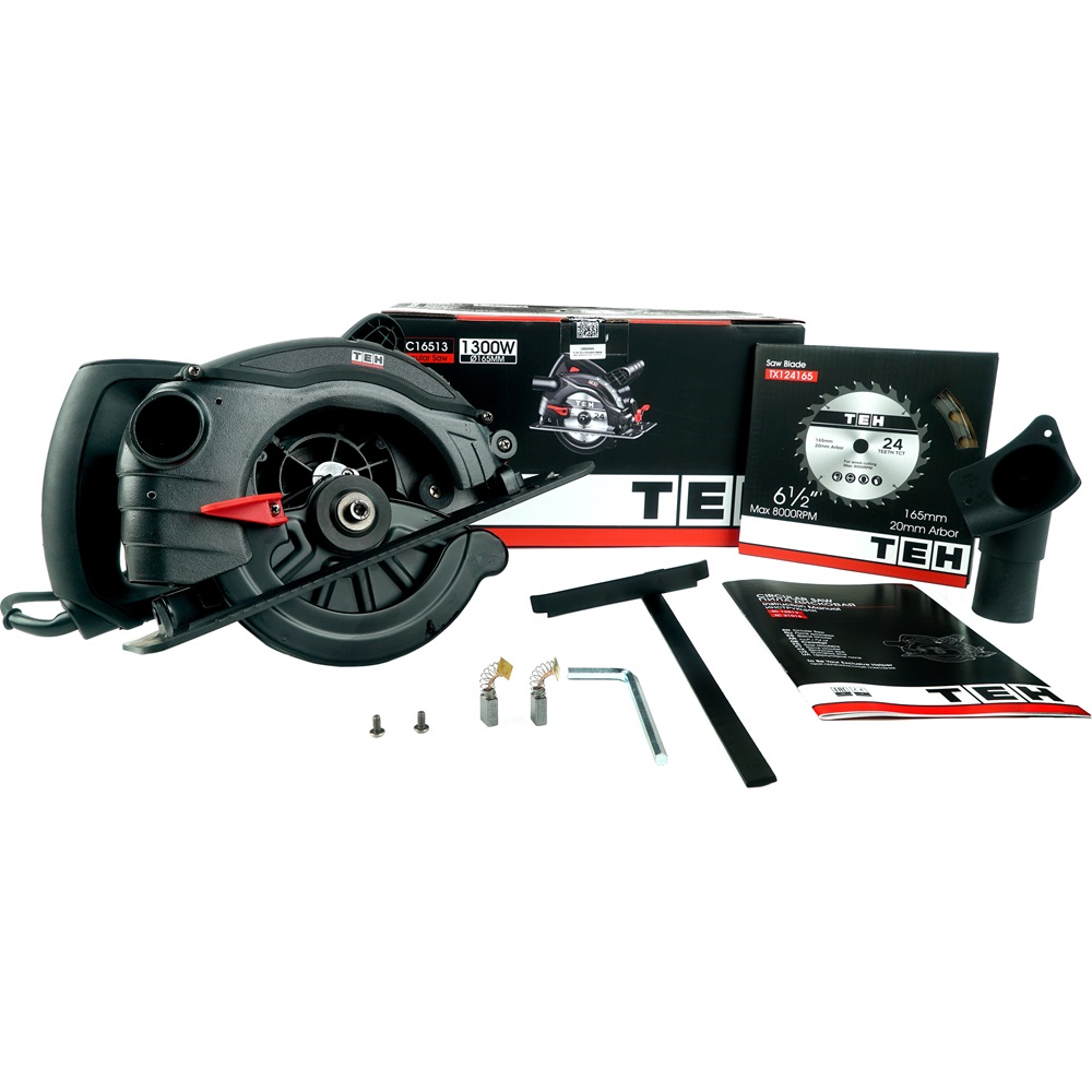 Пила дисковая 165мм TEH TC16513